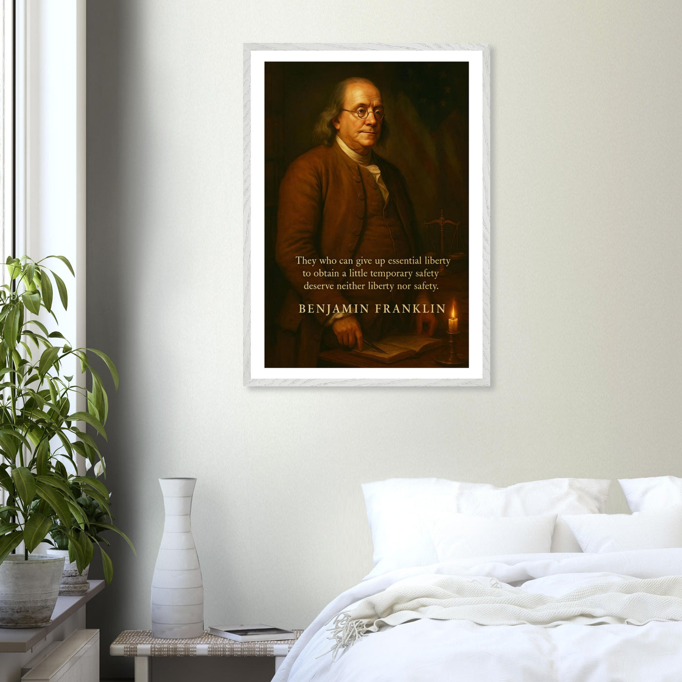 Franklin: Father of Invention, Voice of Liberty – Canvas Art Print | Canvas of America