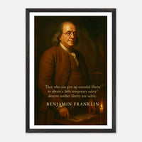 Franklin: Father of Invention, Voice of Liberty – Canvas Art Print | Canvas of America