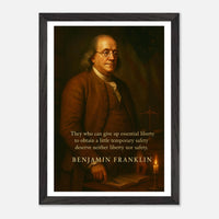 Franklin: Father of Invention, Voice of Liberty – Canvas Art Print | Canvas of America