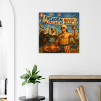 Freedom Burgers – Canvas Art Print | Canvas of America