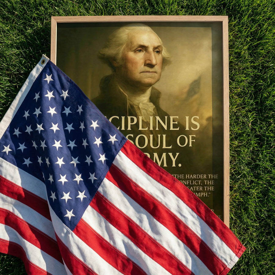 George Washington - Father of a Nation — premium American wall art 4 | Canvas of America