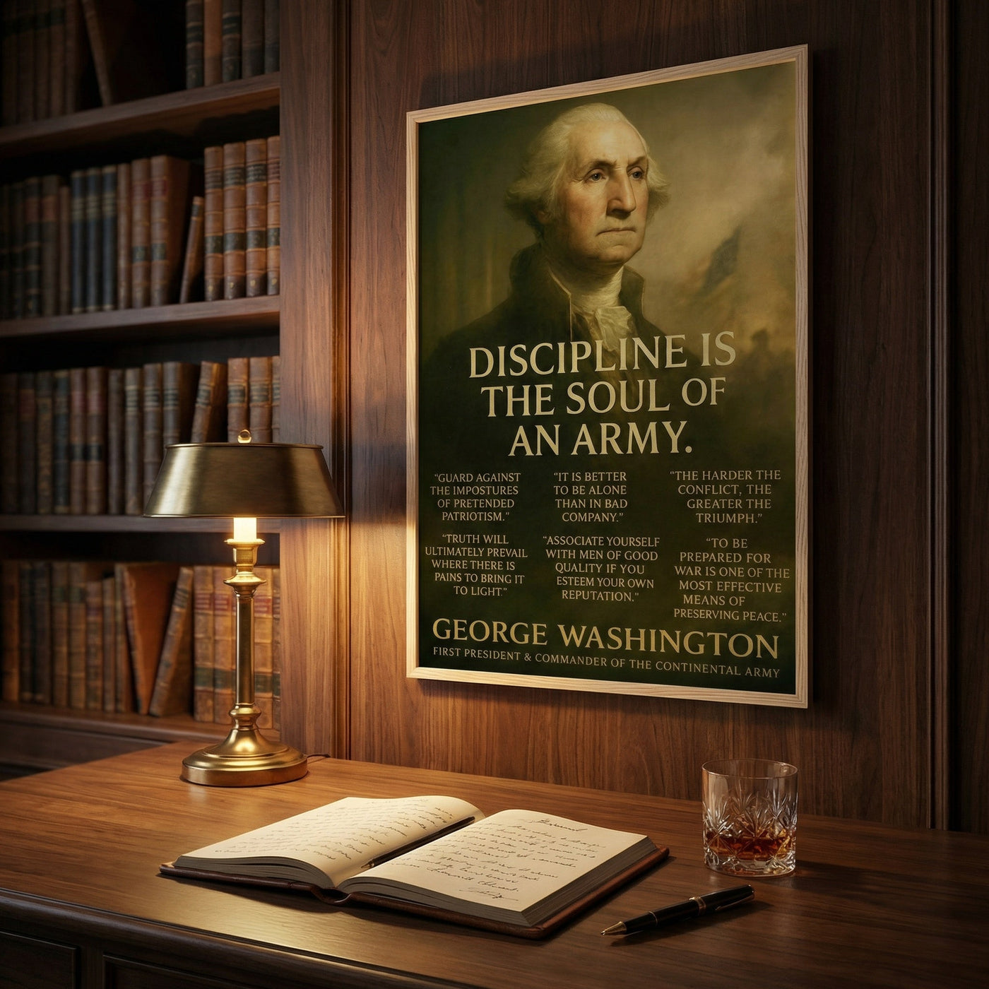 George Washington - Father of a Nation — premium American wall art 5 | Canvas of America