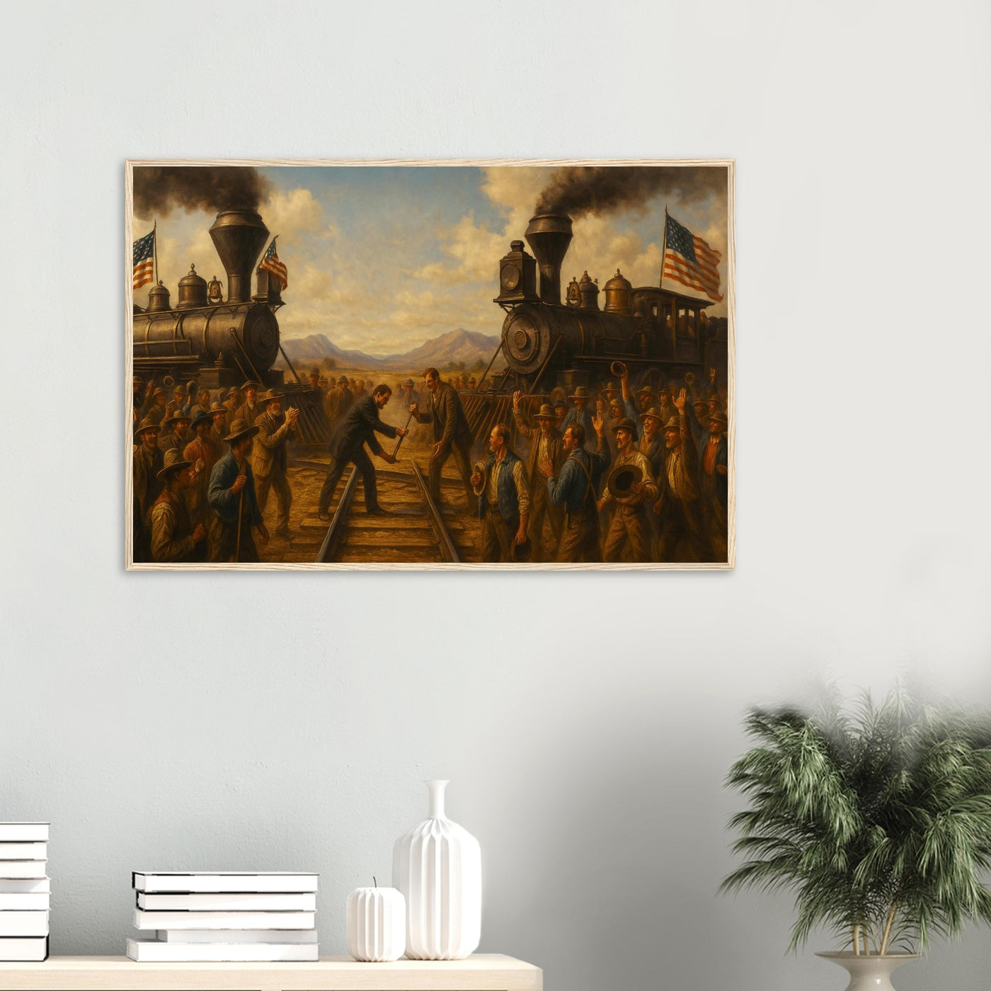 Golden Spike – Canvas Art Print | Canvas of America