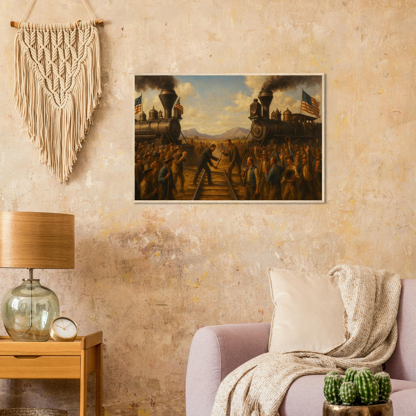 Golden Spike – Canvas Art Print | Canvas of America