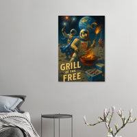 Grill of the Free – Canvas Art Print | Canvas of America