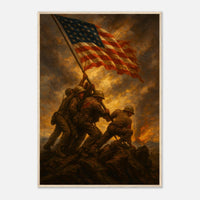 Iwo Jima Conquest – Canvas Art Print | Canvas of America