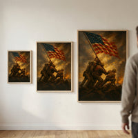Iwo Jima Conquest — premium American wall art 5 | Canvas of America