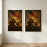 Iwo Jima Conquest — premium American wall art 6 | Canvas of America