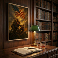 Iwo Jima Conquest — premium American wall art 8 | Canvas of America