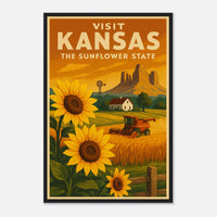 Kansas – Canvas Art Print | Canvas of America