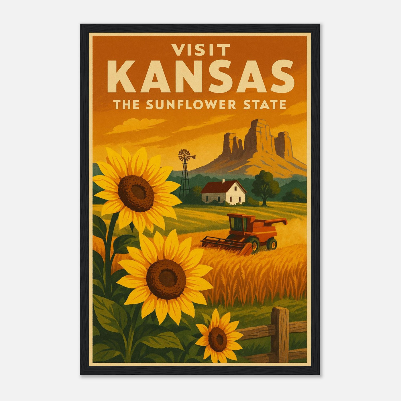Kansas – Canvas Art Print | Canvas of America