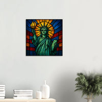 Lady Liberty under God – Canvas Art Print | Canvas of America