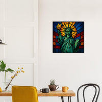 Lady Liberty under God – Canvas Art Print | Canvas of America