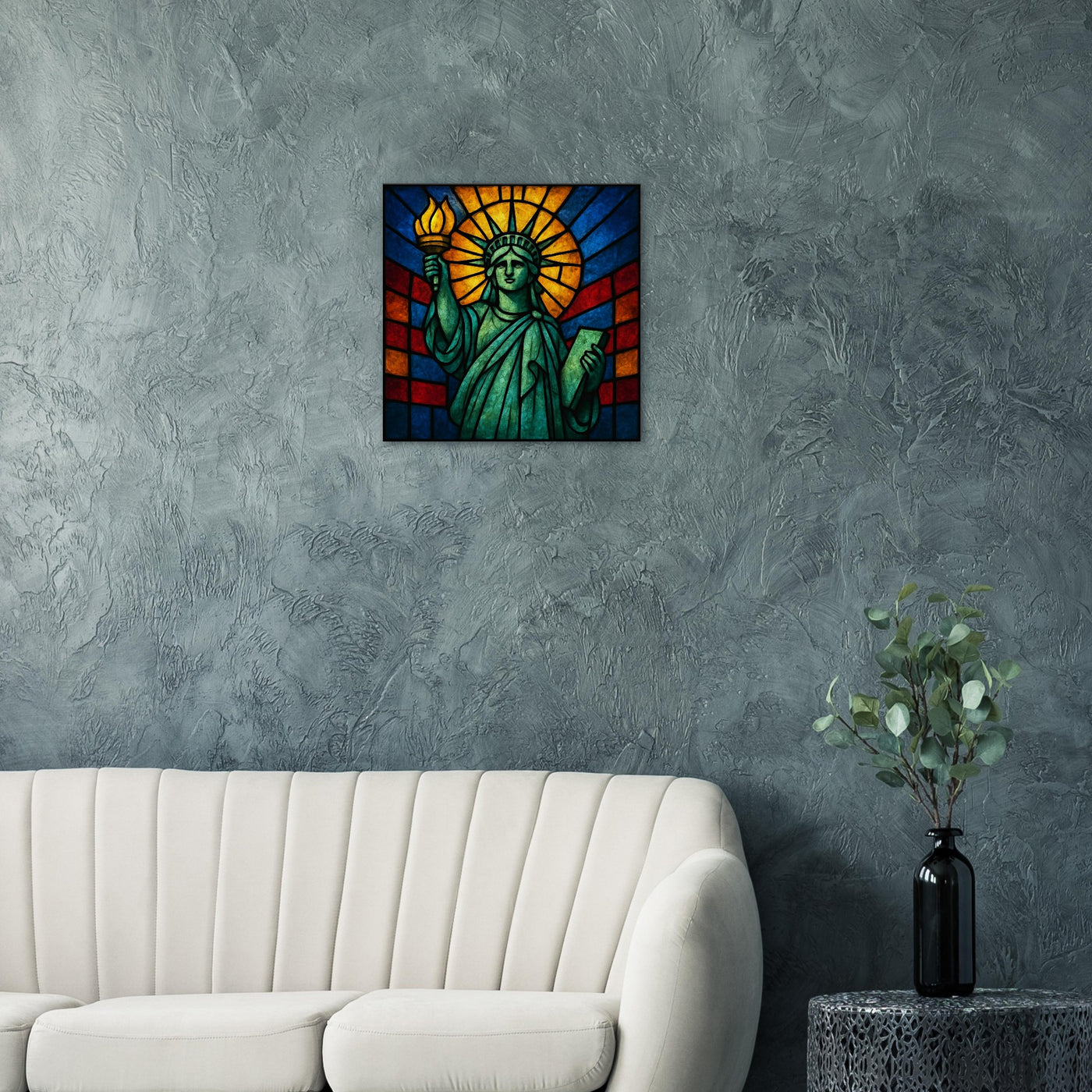 Lady Liberty under God – Canvas Art Print | Canvas of America