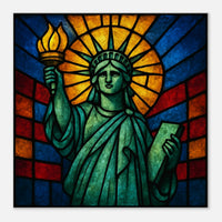 Lady Liberty under God – Canvas Art Print | Canvas of America