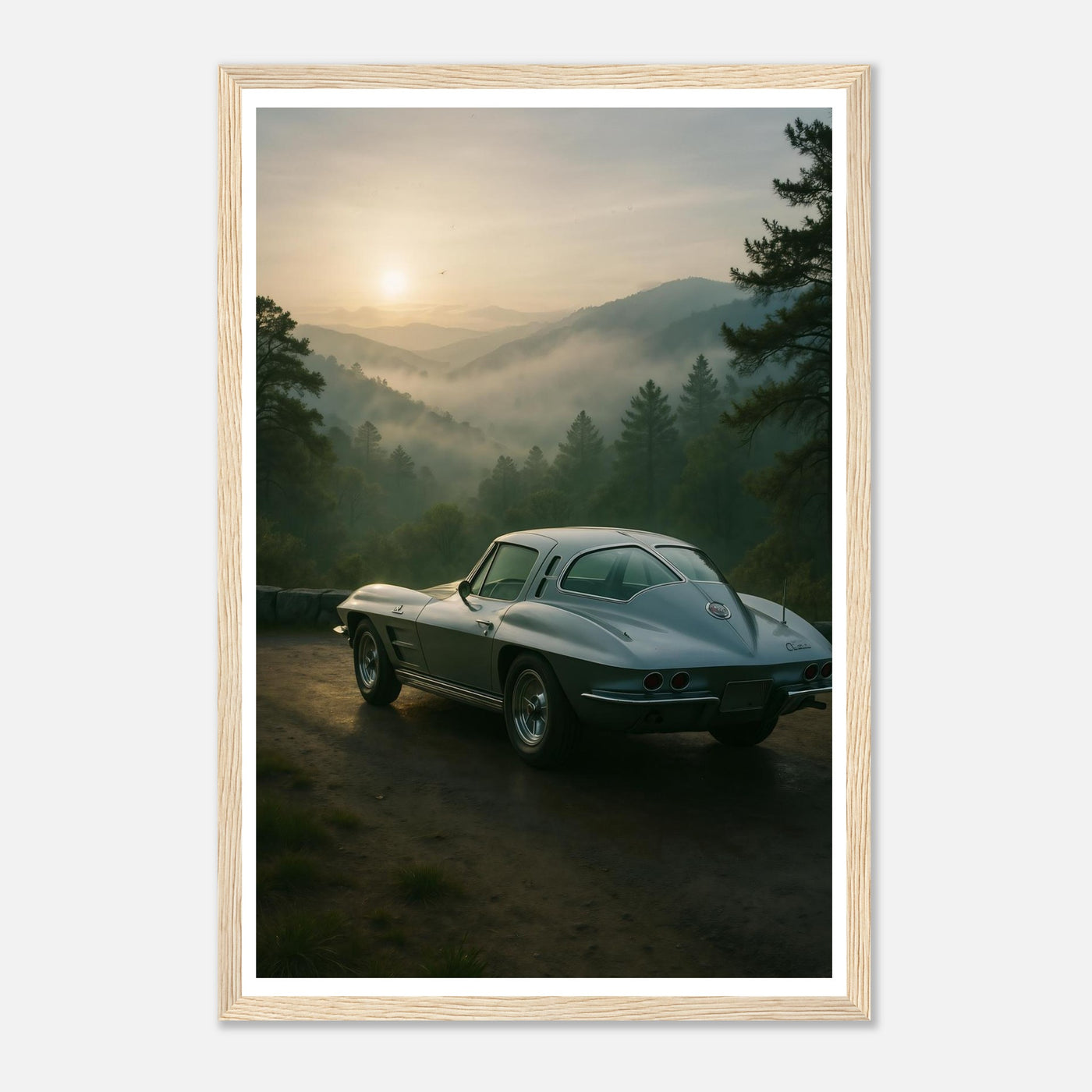 Misty Mountains – Canvas Art Print | Canvas of America