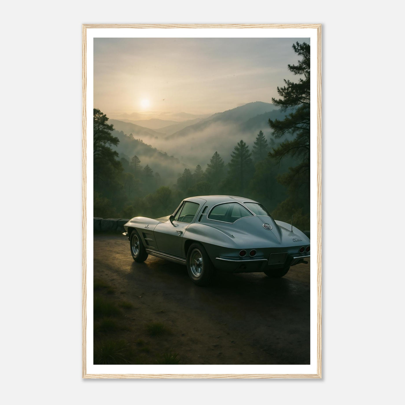 Misty Mountains – Canvas Art Print | Canvas of America