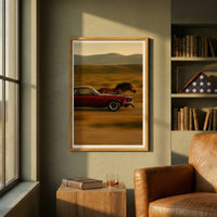 Mustang v. Mustang — premium American wall art 3 | Canvas of America
