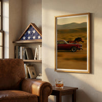 Mustang v. Mustang — premium American wall art 5 | Canvas of America