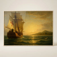 New World on the Horizon — premium American wall art 1 | Canvas of America