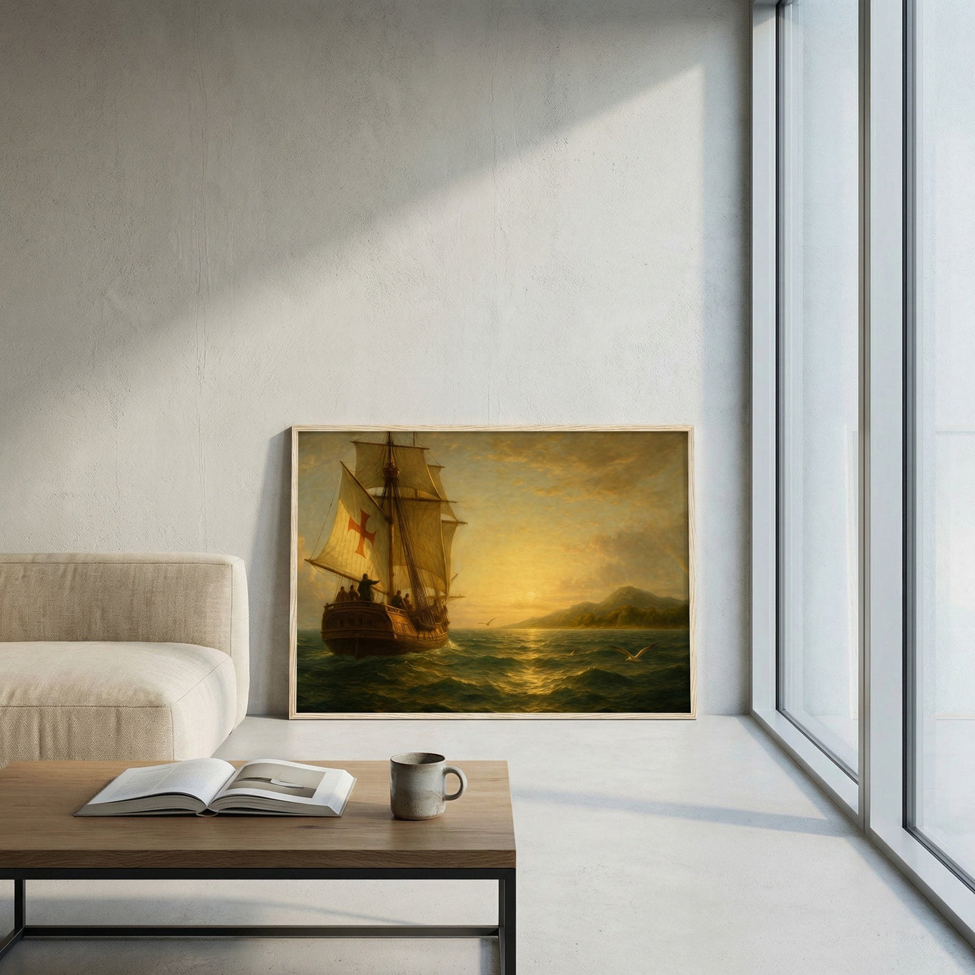 New World on the Horizon — premium American wall art 10 | Canvas of America