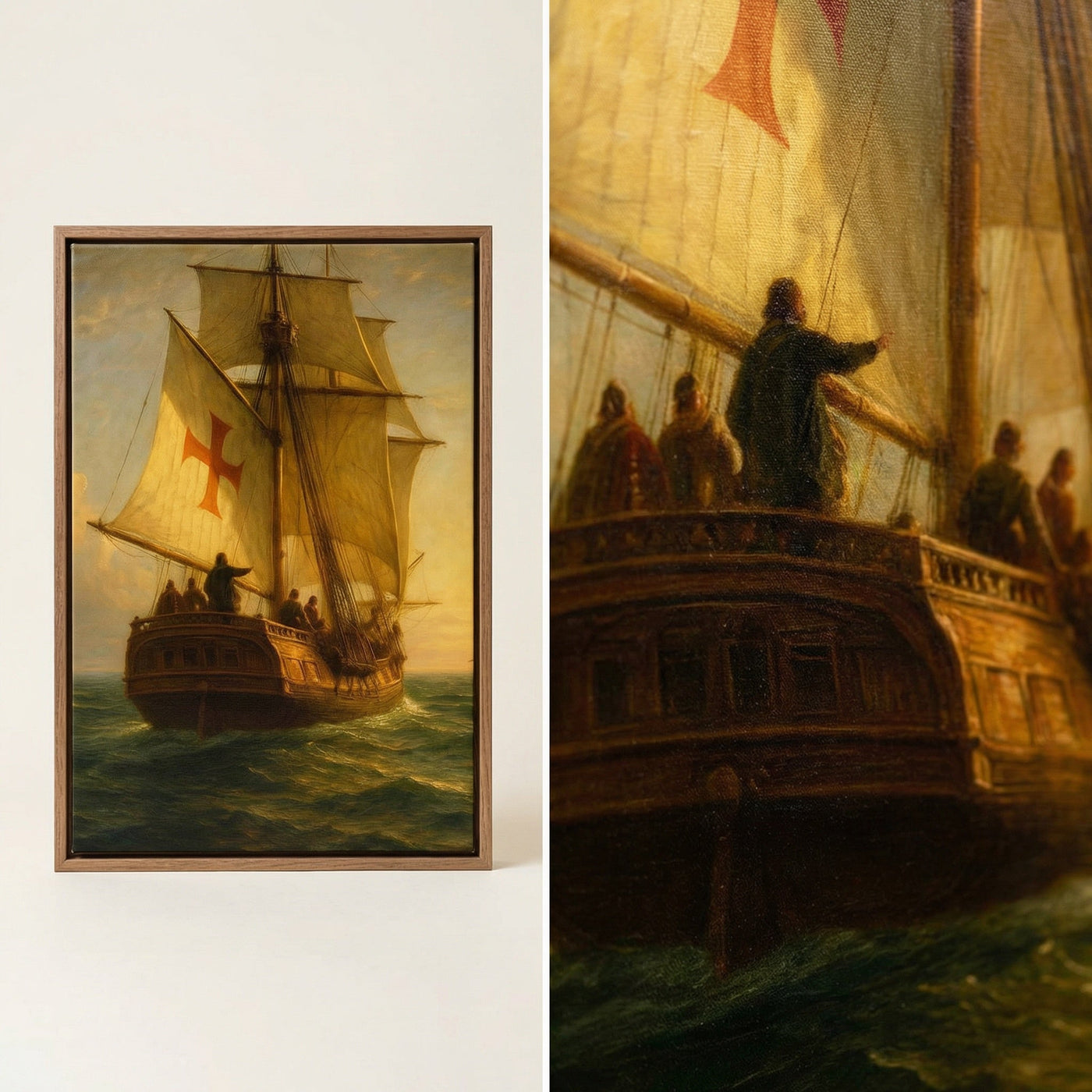 New World on the Horizon — premium American wall art 5 | Canvas of America