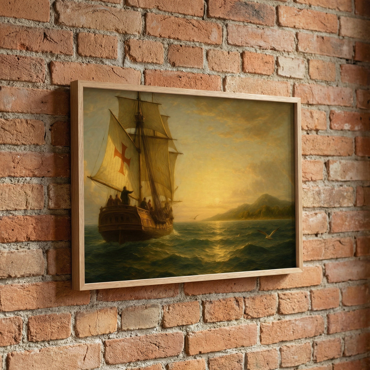 New World on the Horizon — premium American wall art 9 | Canvas of America