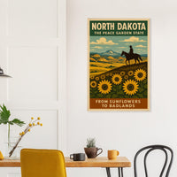 North Dakota – Canvas Art Print | Canvas of America