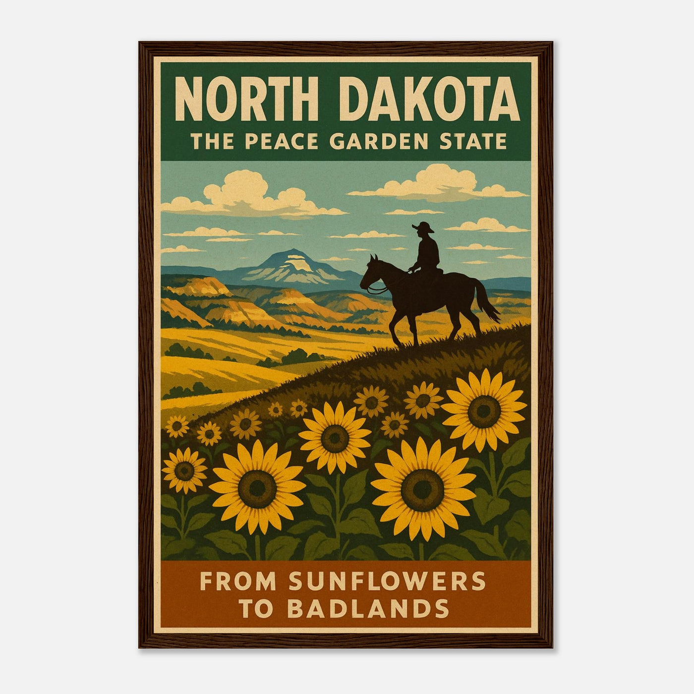 North Dakota – Canvas Art Print | Canvas of America