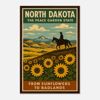 North Dakota – Canvas Art Print | Canvas of America