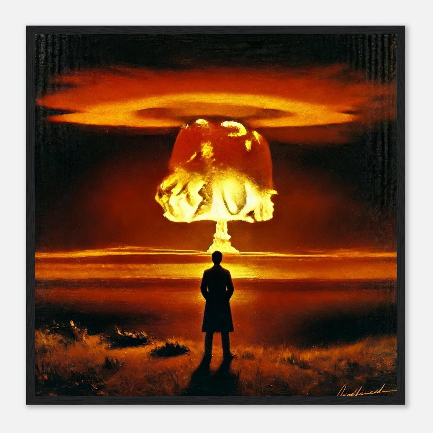 Now I am become Death, the Destroyer of Worlds – Canvas Art Print | Canvas of America