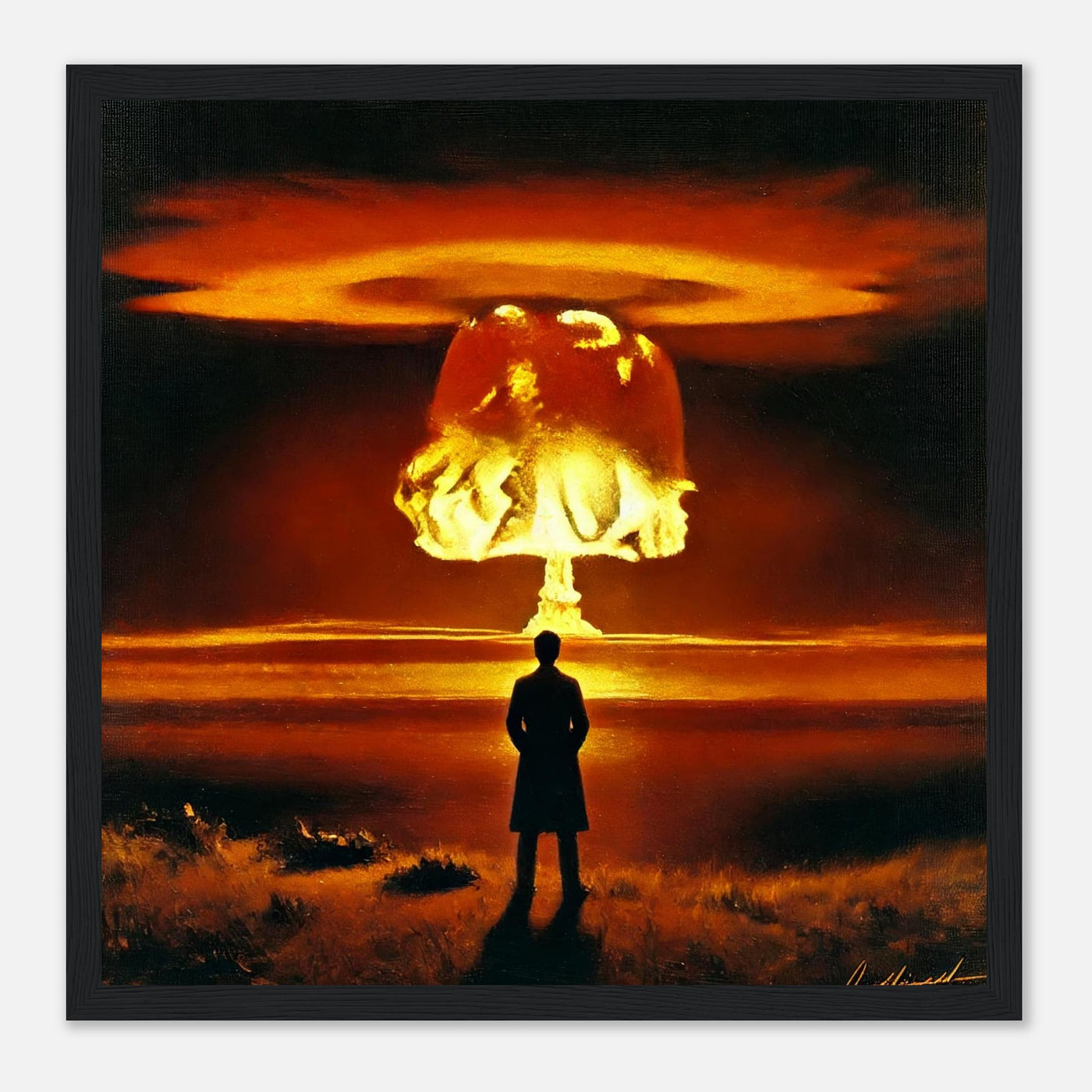 Now I am become Death, the Destroyer of Worlds – Canvas Art Print | Canvas of America