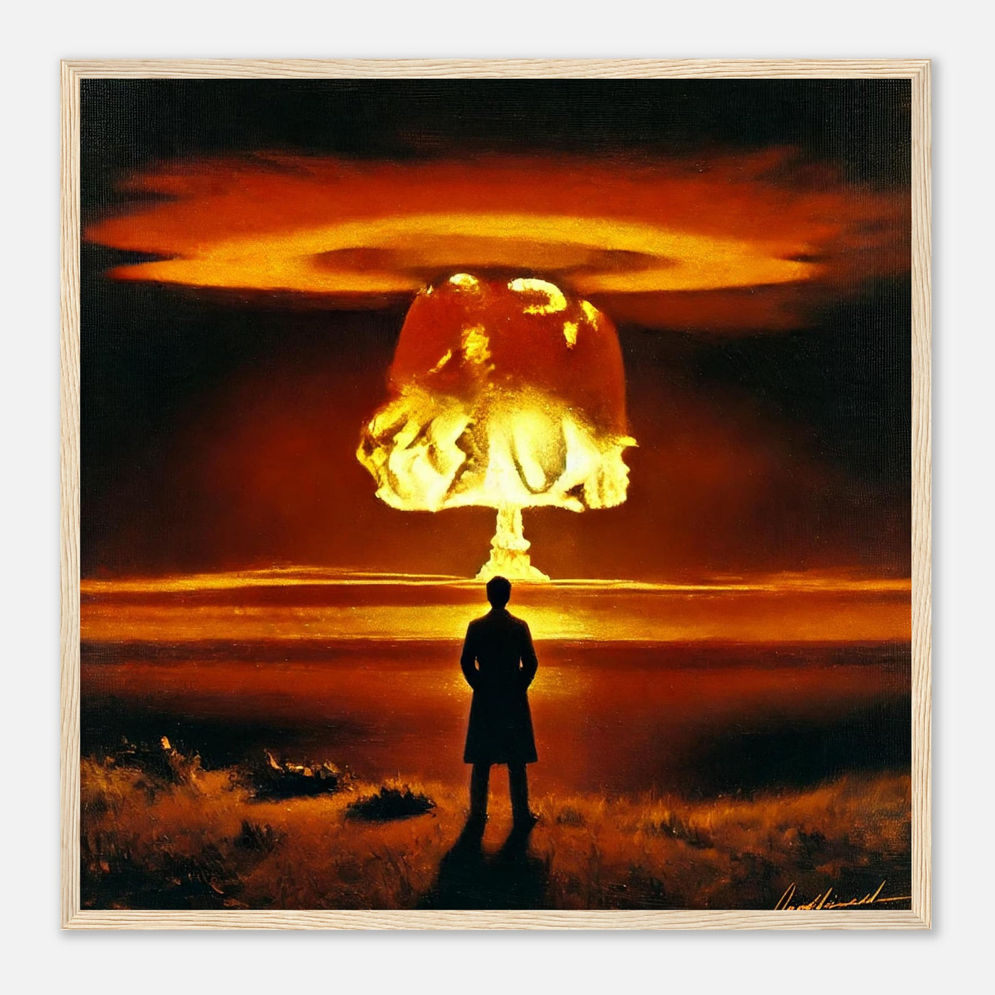 Now I am become Death, the Destroyer of Worlds – Canvas Art Print | Canvas of America