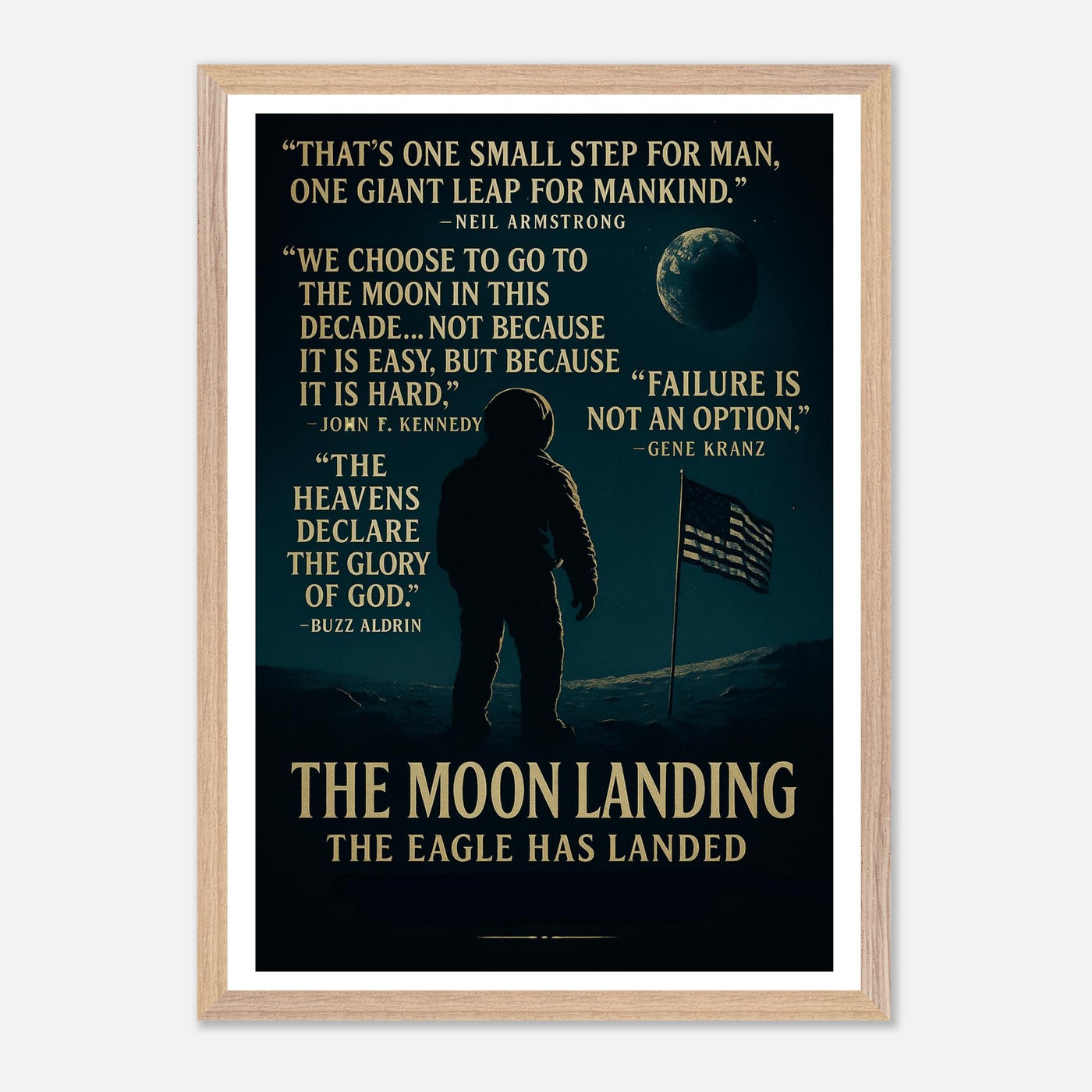 One Giant Leap – Canvas Art Print | Canvas of America