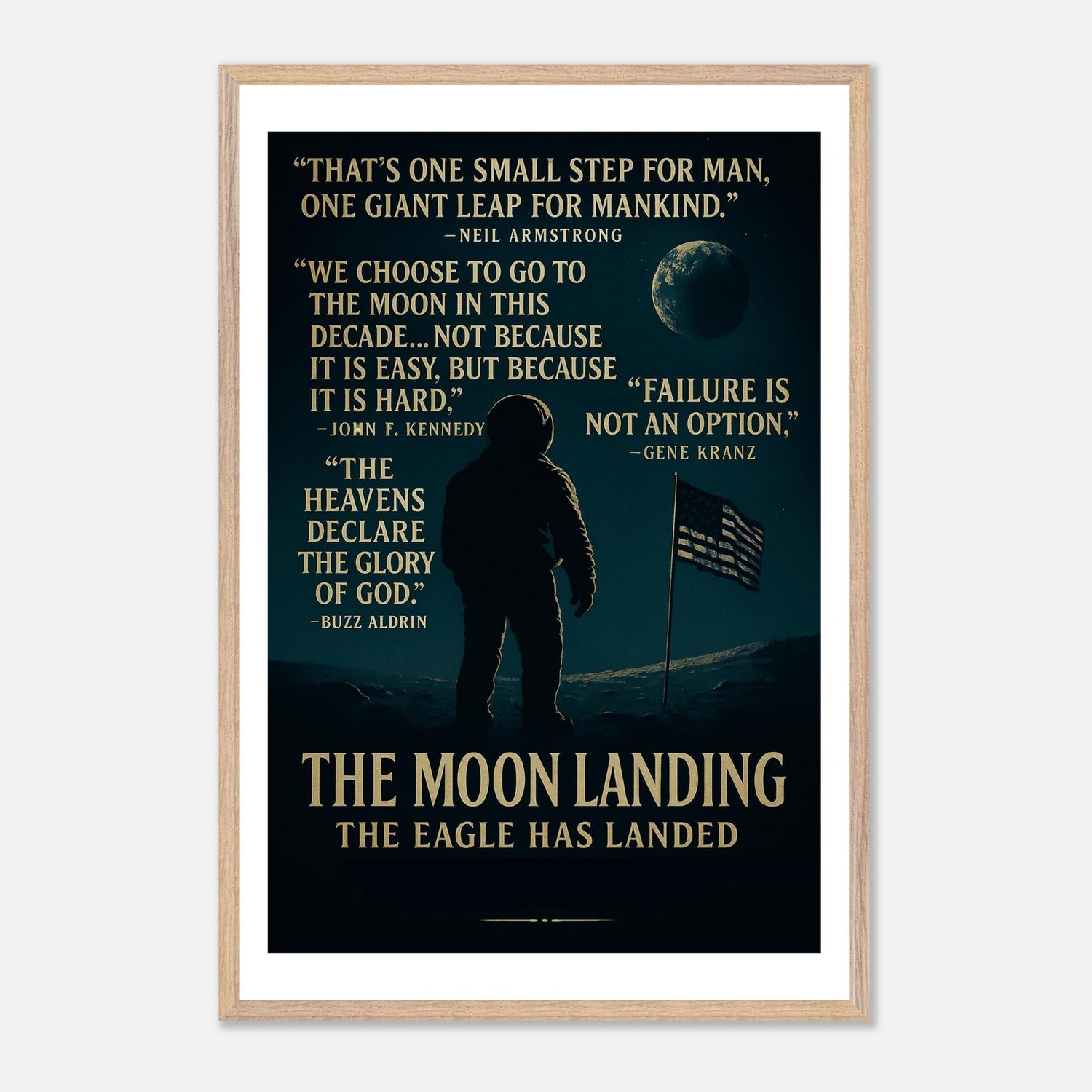 One Giant Leap – Canvas Art Print | Canvas of America