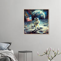 One Giant Leap for Mankind – Canvas Art Print | Canvas of America