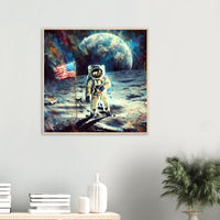 One Giant Leap for Mankind – Canvas Art Print | Canvas of America