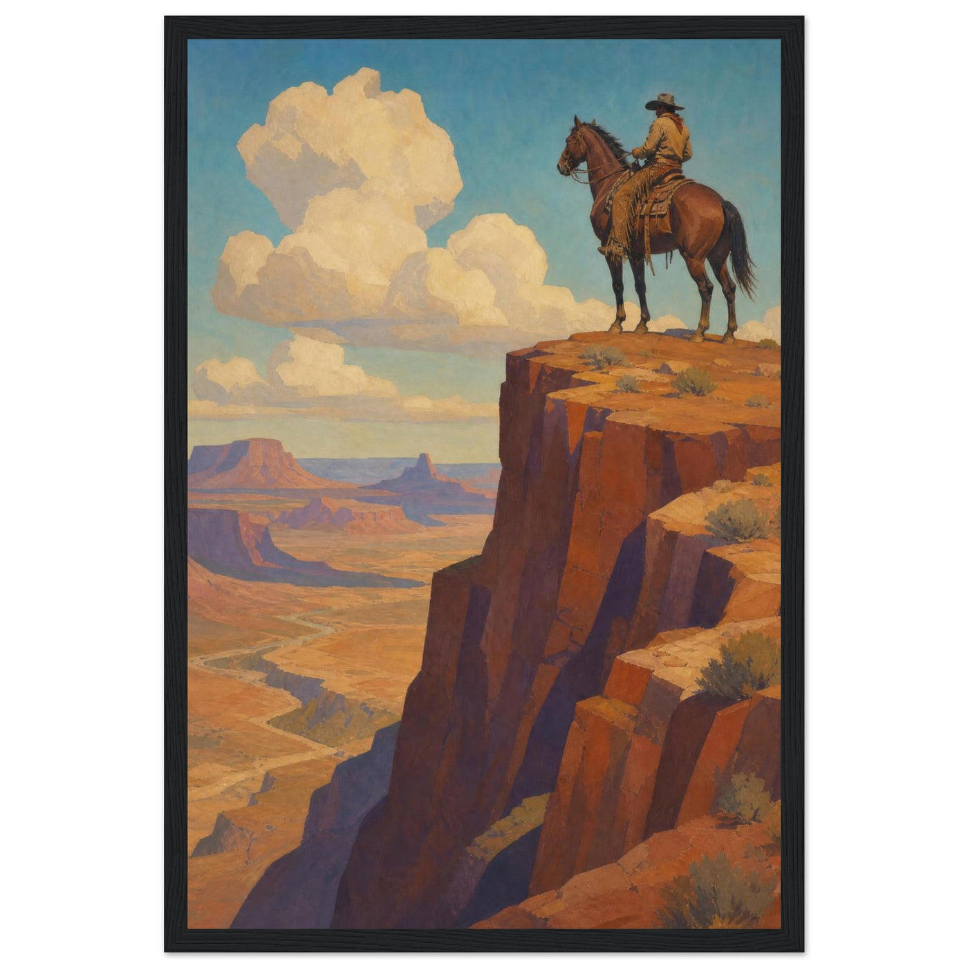 Rider on the Range — Black frame