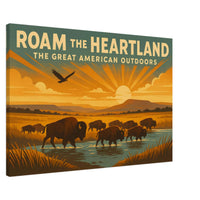 Roam the Heartland – Canvas Art Print | Canvas of America