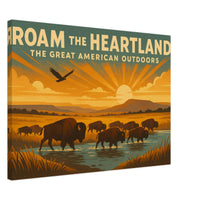Roam the Heartland – Canvas Art Print | Canvas of America
