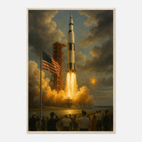 Saturn V Rocket – Canvas Art Print | Canvas of America