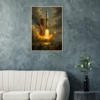 Saturn V Rocket – Canvas Art Print | Canvas of America