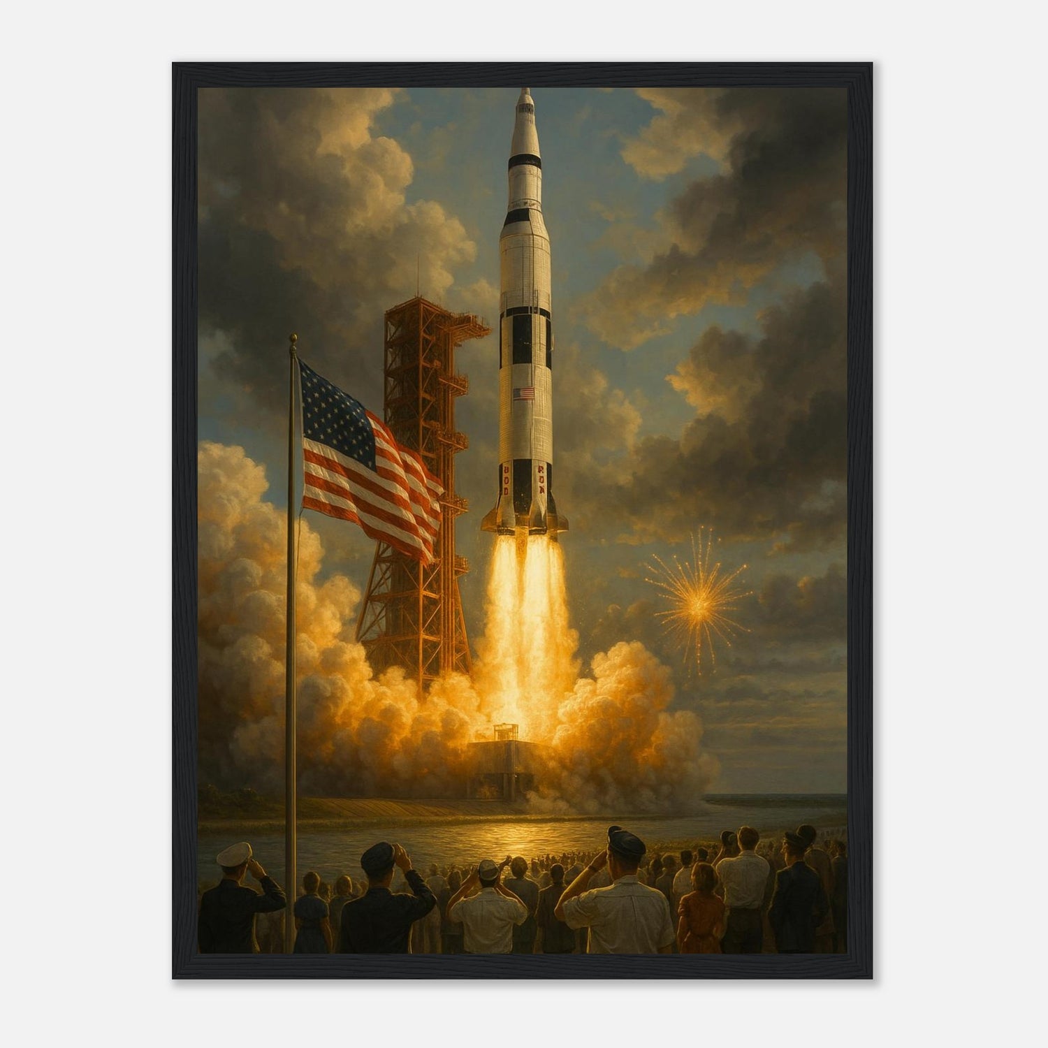 Saturn V Rocket – Canvas Art Print | Canvas of America