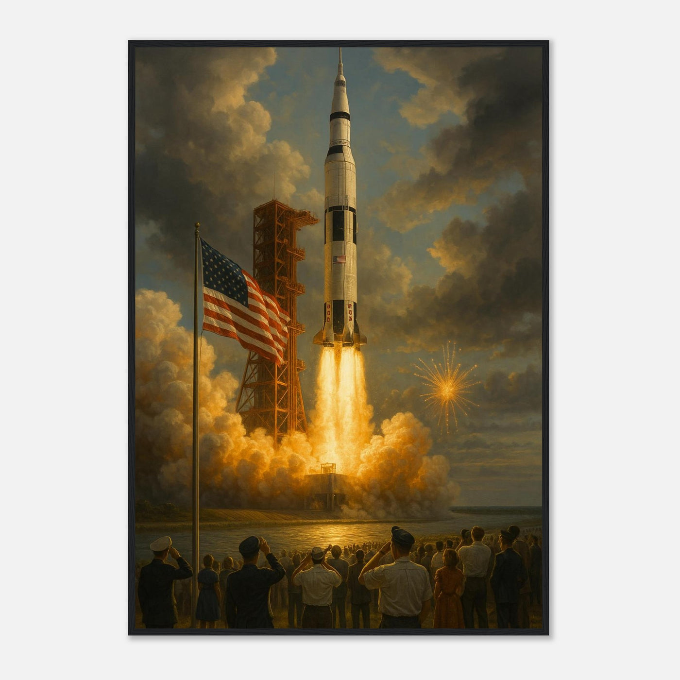 Saturn V Rocket – Canvas Art Print | Canvas of America