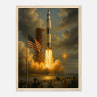 Saturn V Rocket – Canvas Art Print | Canvas of America