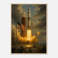 Saturn V Rocket – Canvas Art Print | Canvas of America