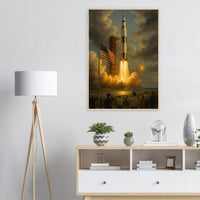 Saturn V Rocket – Canvas Art Print | Canvas of America
