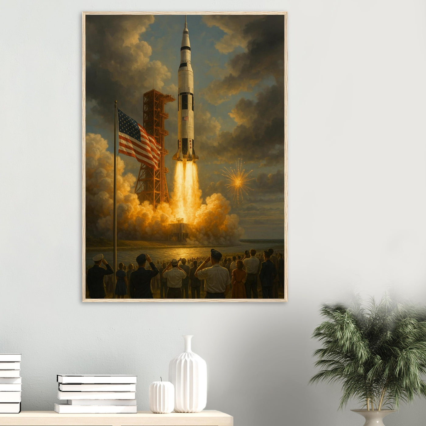Saturn V Rocket – Canvas Art Print | Canvas of America