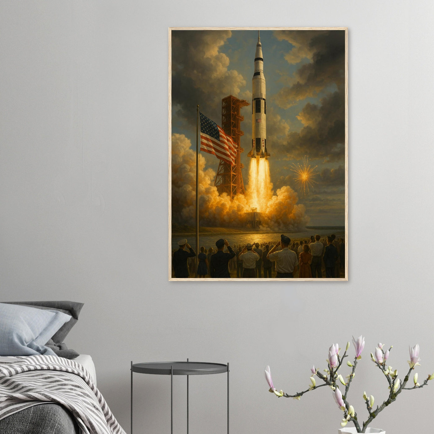 Saturn V Rocket – Canvas Art Print | Canvas of America