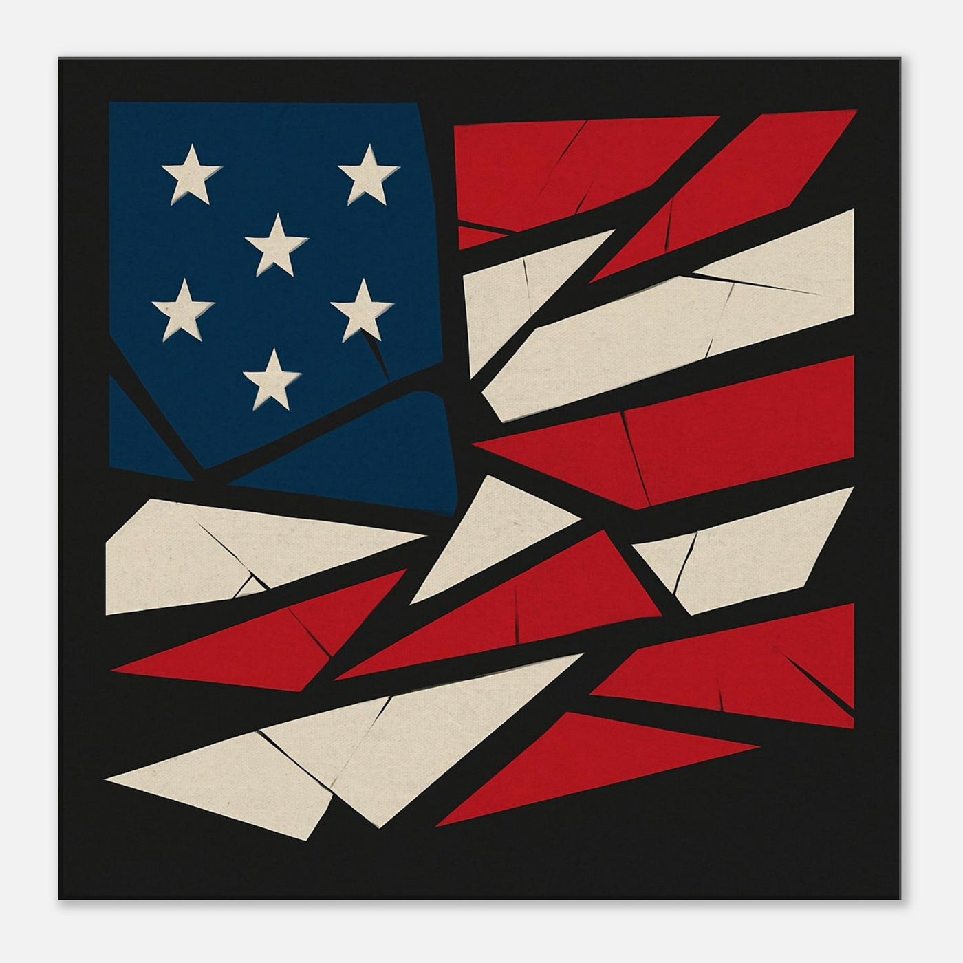 Shattered Liberty – Canvas Art Print | Canvas of America